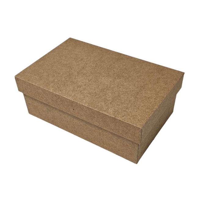 Luxury Natural Kraft Lid & Base Rigid Stacking Gift Box