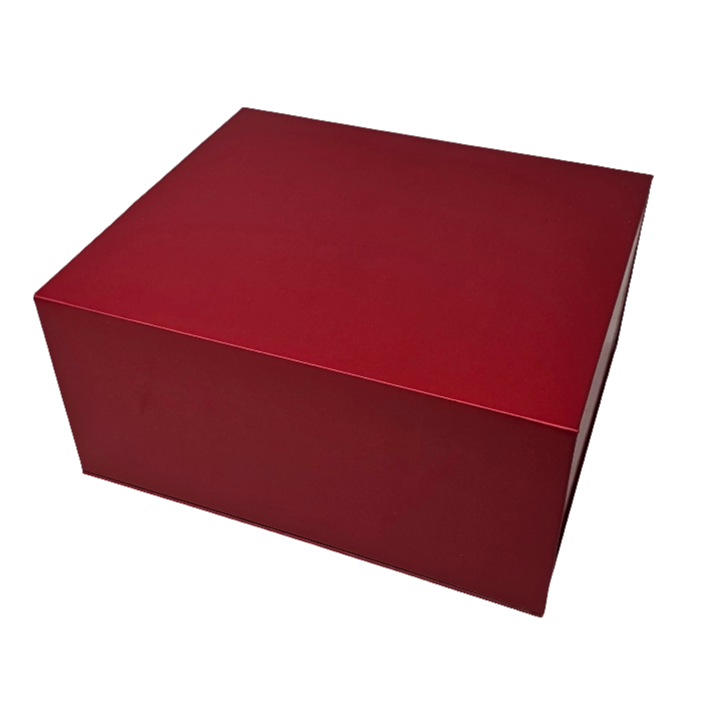 Wholesale Luxury Red Rectangular Rigid Magnetic Gift Box