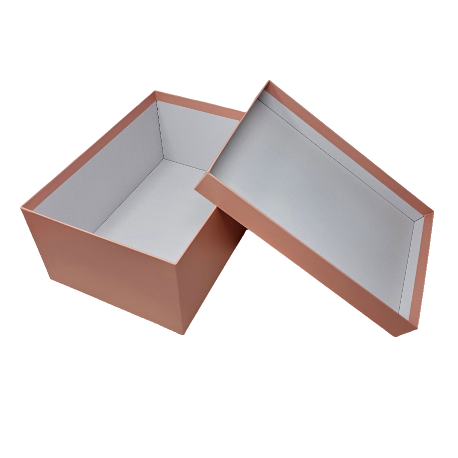 Luxury Rose Gold Lid & Base Rigid Stacking Gift Box