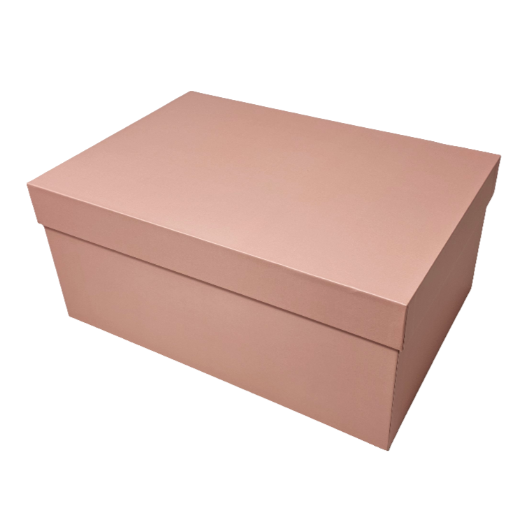 Luxury Rose Gold Lid & Base Rigid Stacking Gift Box