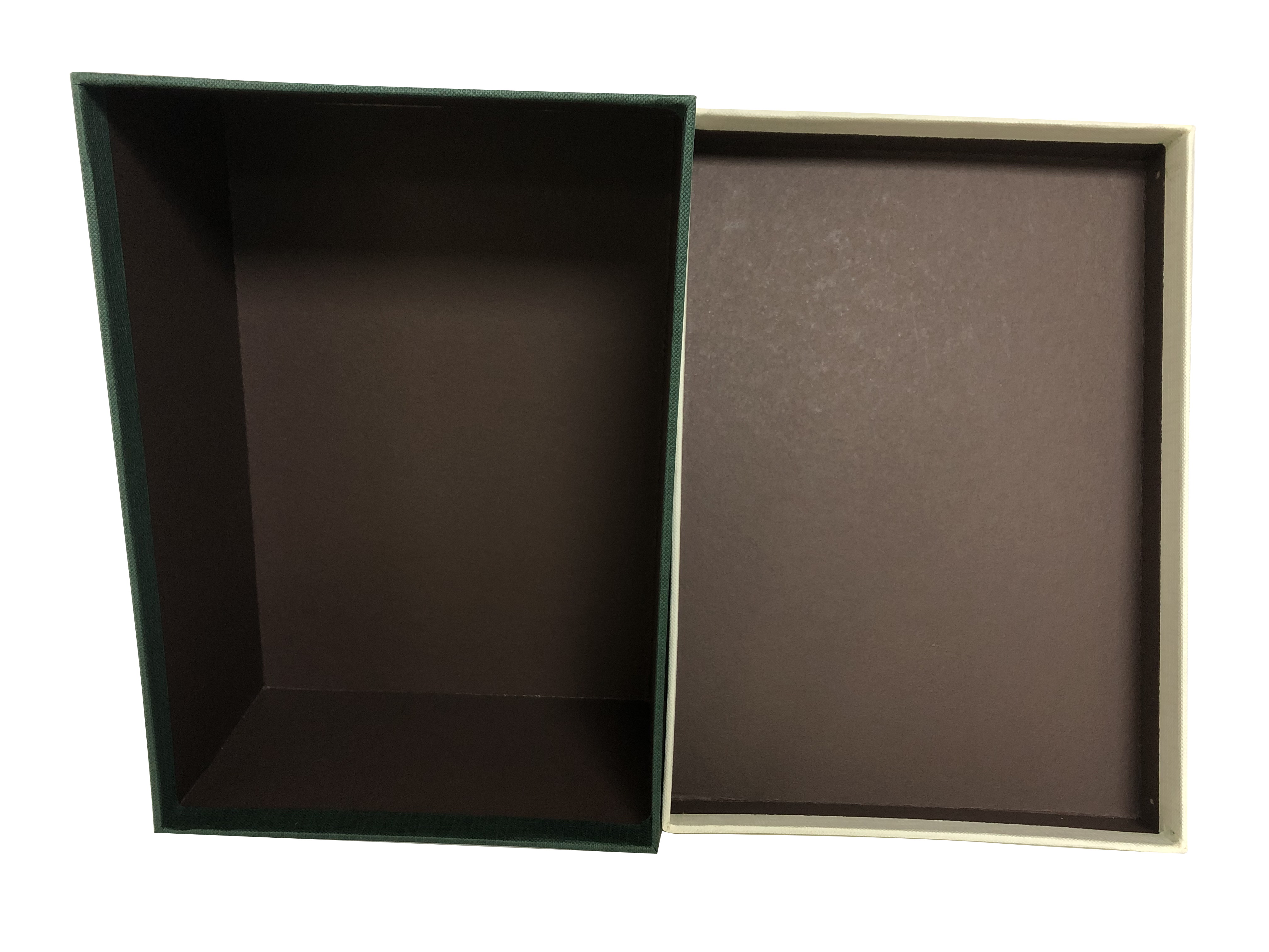 Rechteckige Geschenkbox zum Schneiden von Papier mit Schleife