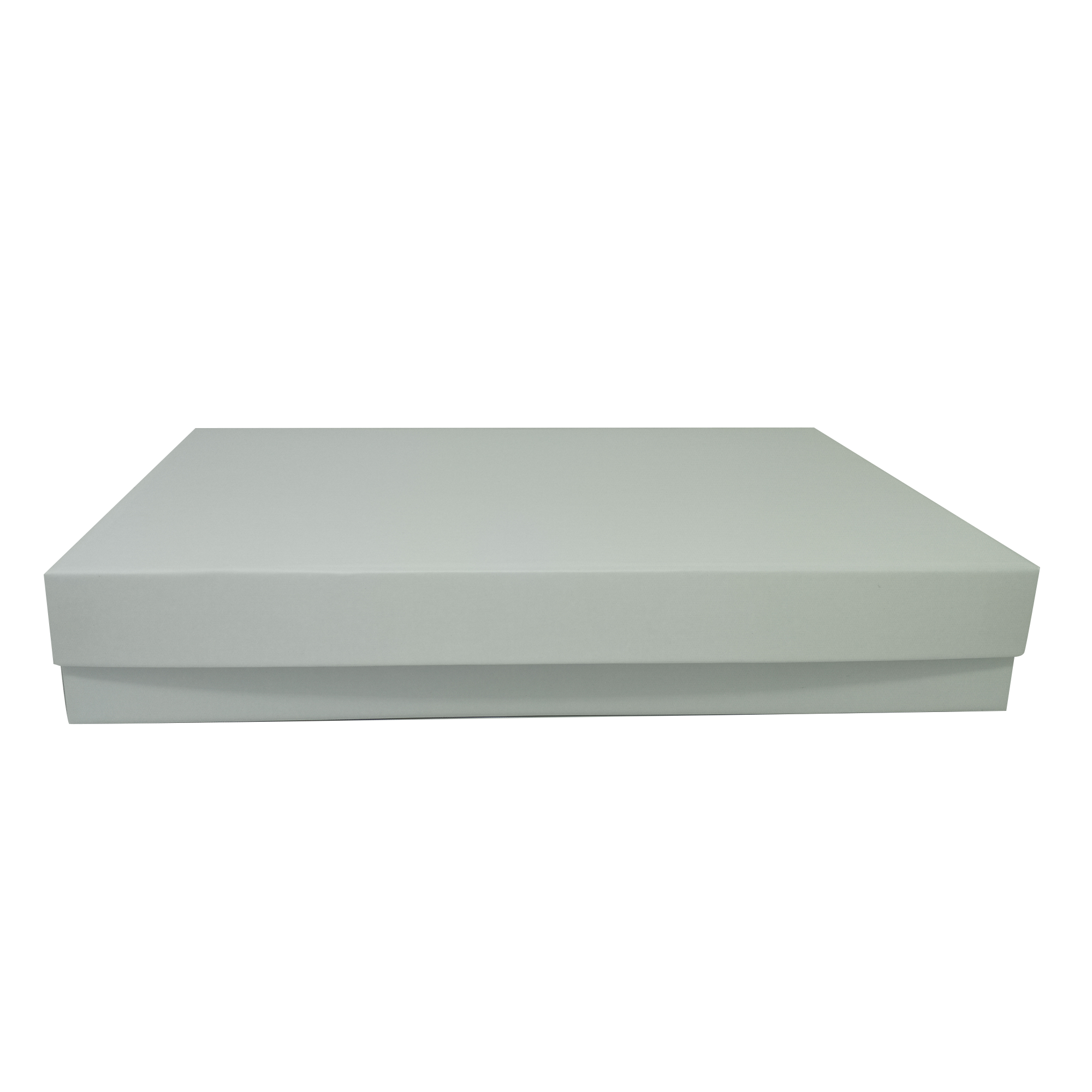 A4 Shallow White Rigid Gift Box with Lift Off Lid