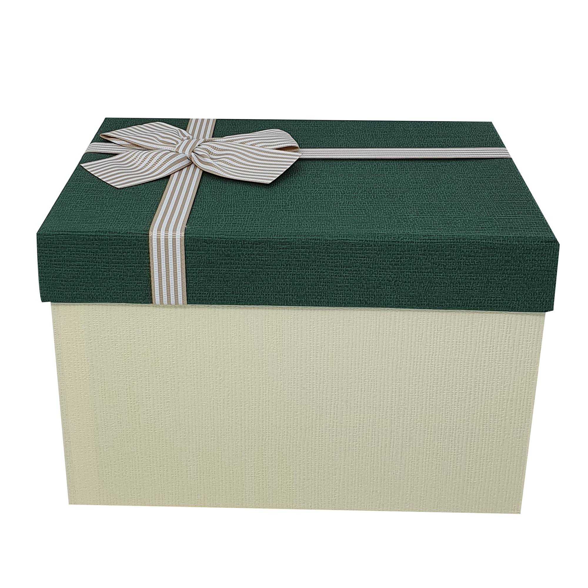 Wholesale Luxury Green Deep Rigid Gift Box with Bow