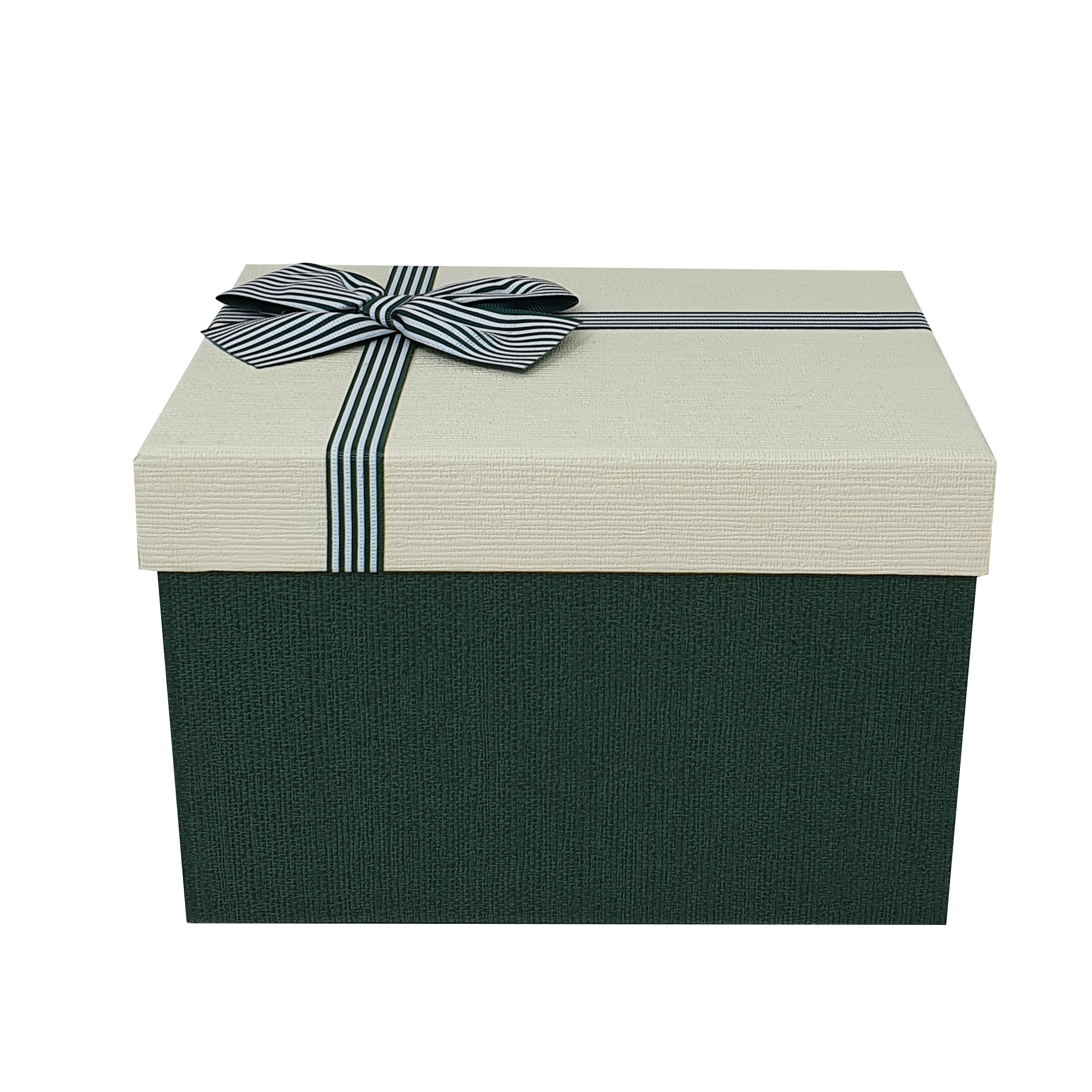 Wholesale Luxury Green Deep Rigid Gift Box with Bow