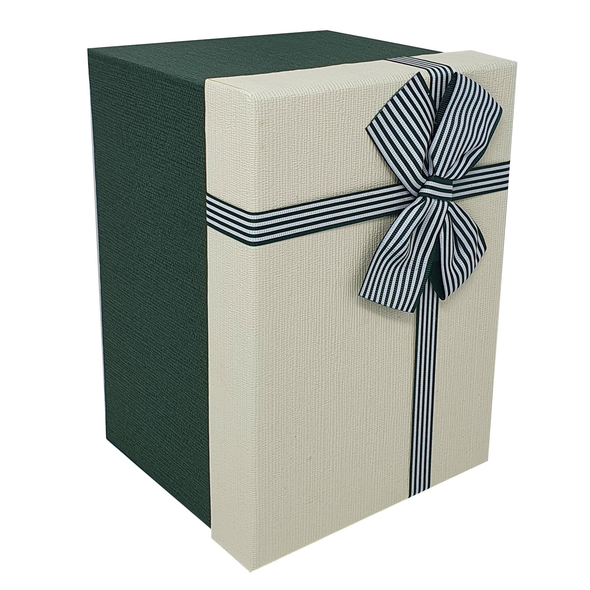 Wholesale Luxury Green Deep Rigid Gift Box with Bow