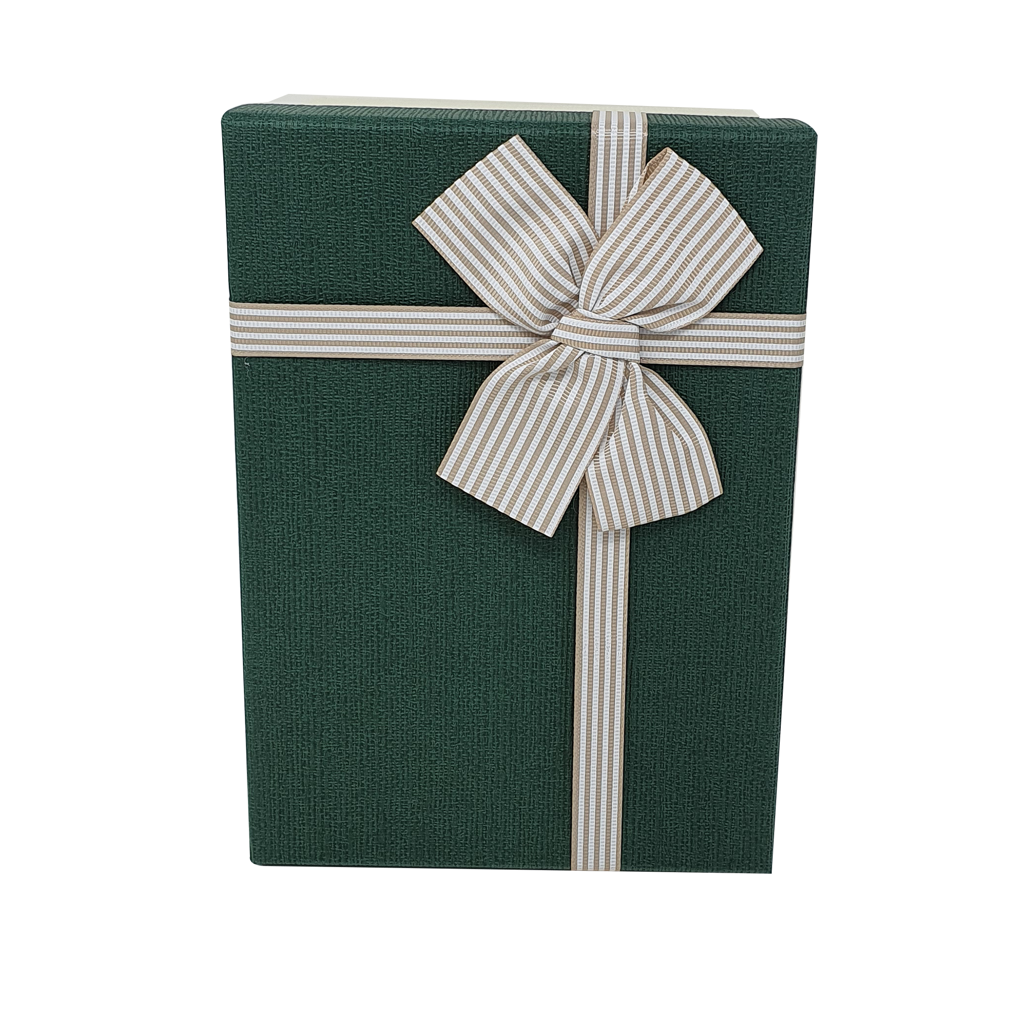 Wholesale Luxury Green Deep Rigid Gift Box with Bow