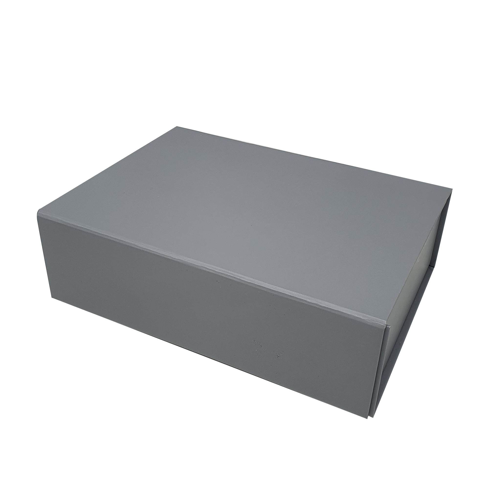 Wholesale A4 Size Silver Grey Folding Magnetic Gift Box