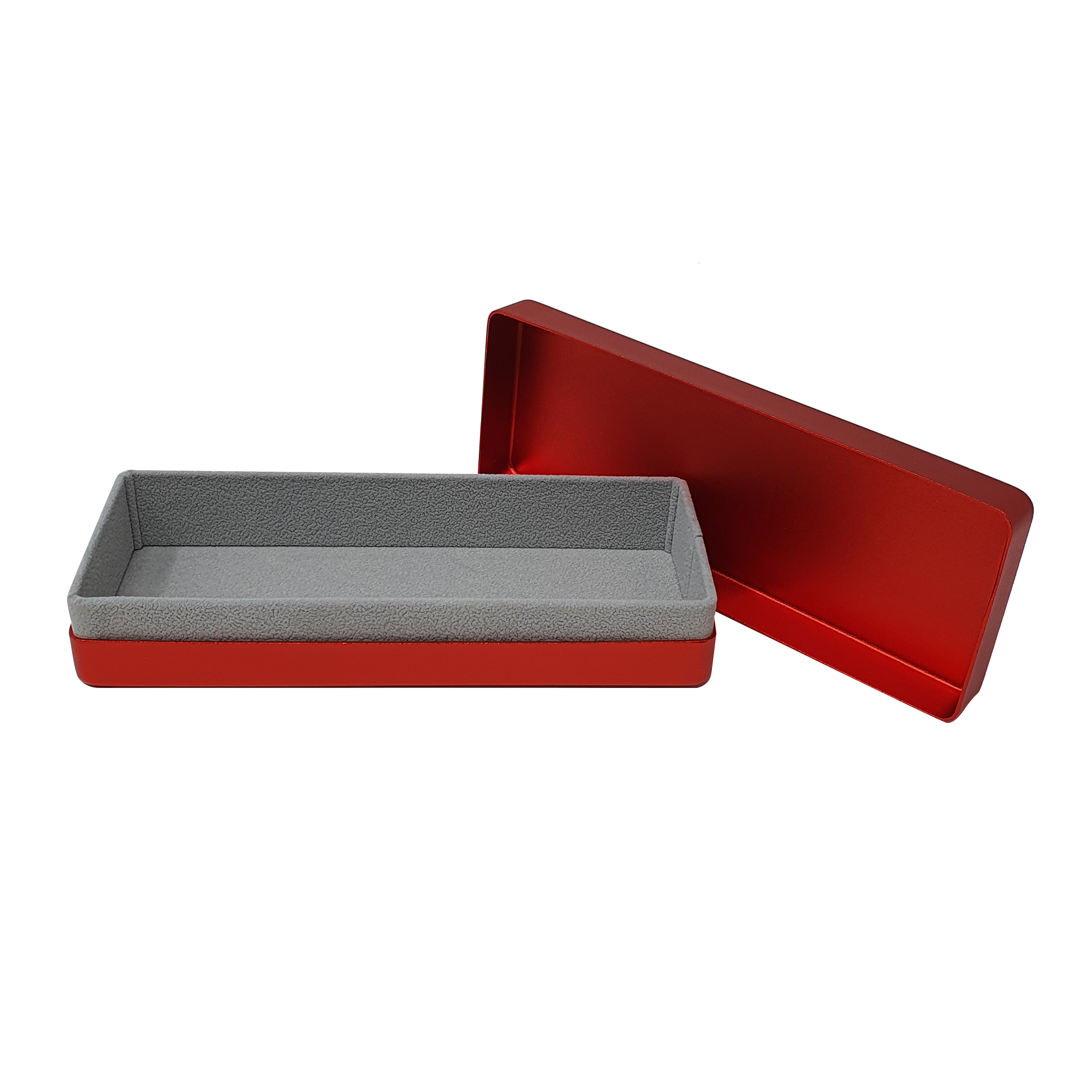 Rechteckige Titan-Aufbewahrungsbox/ L162 (mm) x B62 (mm) x H30 (mm)