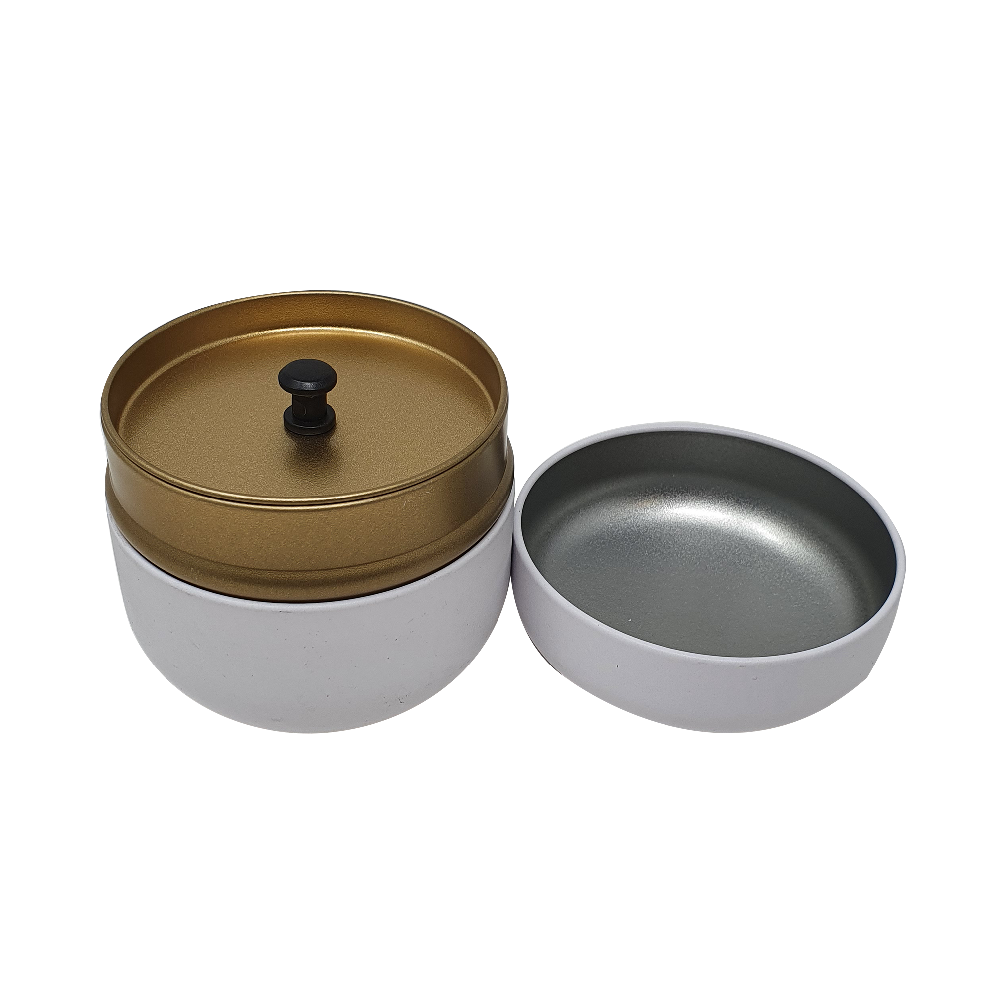 Mini Round Tin With Inner Lid/ D77(mm) x H70(mm)