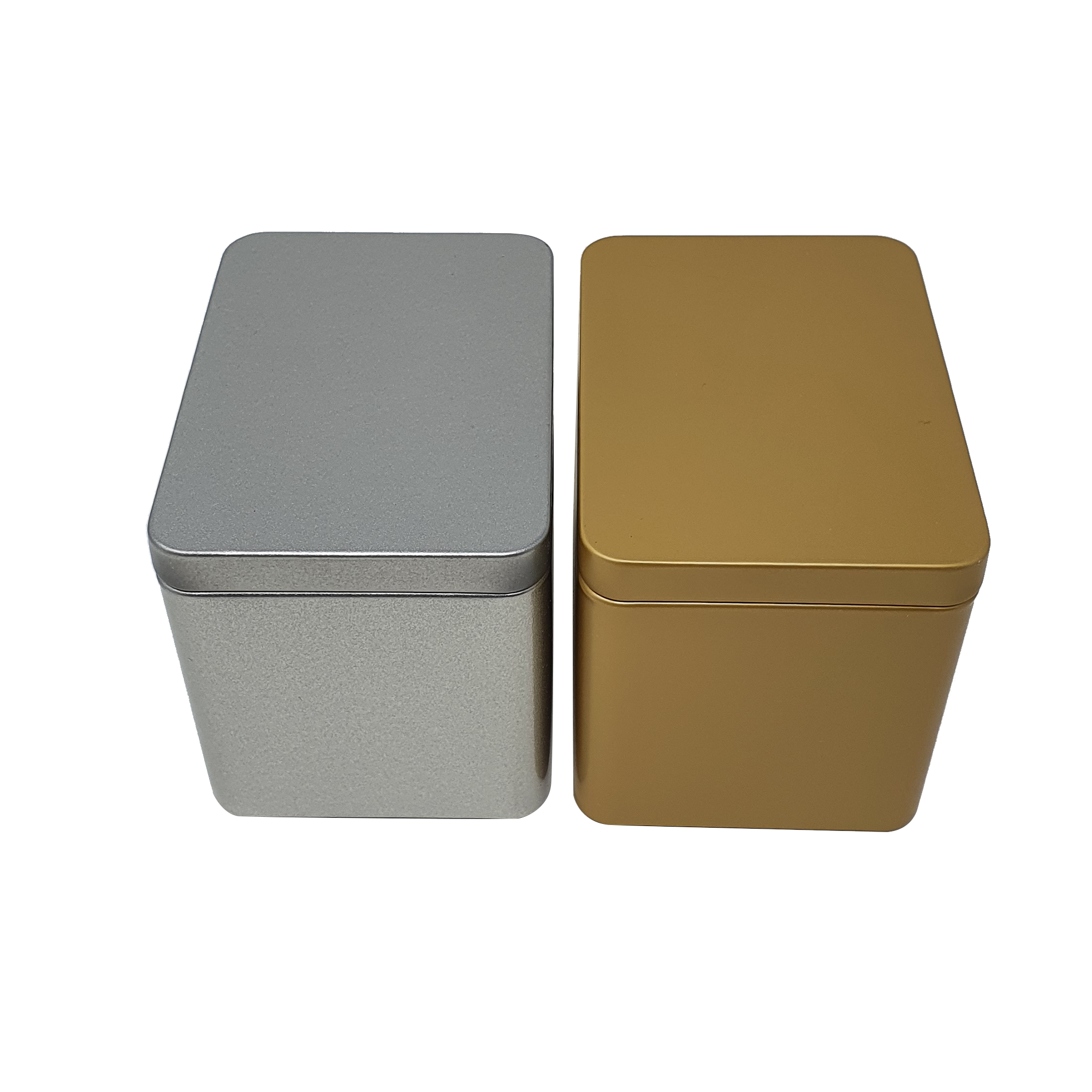 Rectangular Storage Tin with Solid Lid/ L105(mm) x W75(mm) x H80(mm)