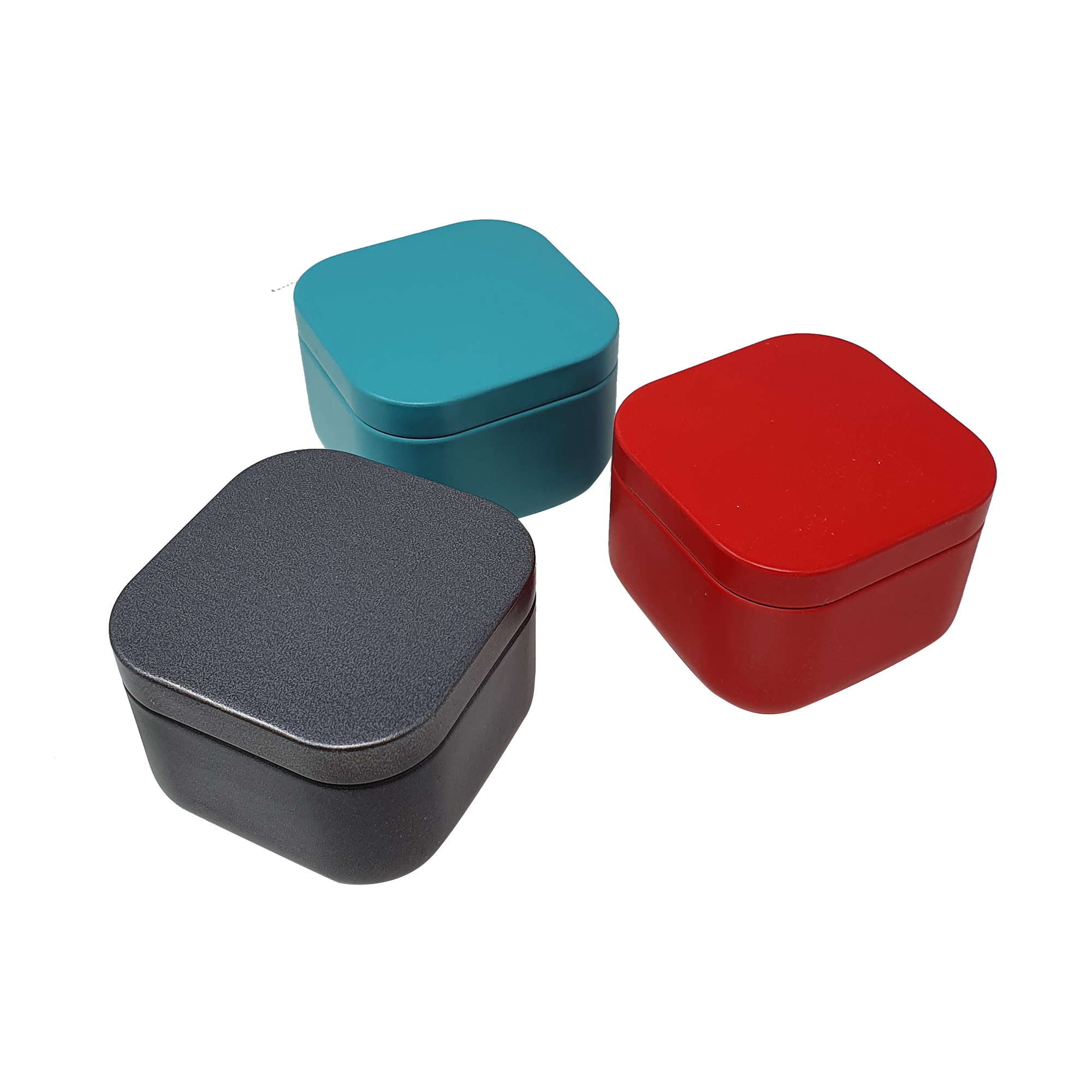 Seamless Square Mini Tin/ L55 x W55 x H43 (mm)