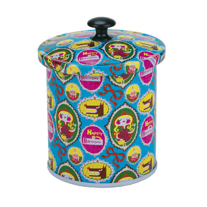 Biscuits Barrels with Black Handle - Ld Packagingmall