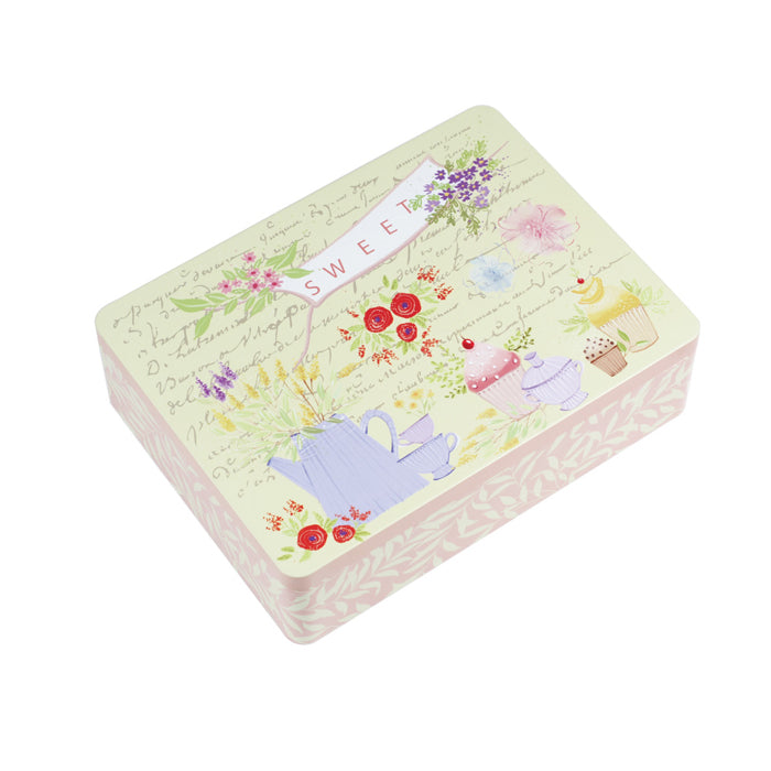 Rectangular Solid Lid Storage Tin - Ld Packagingmall