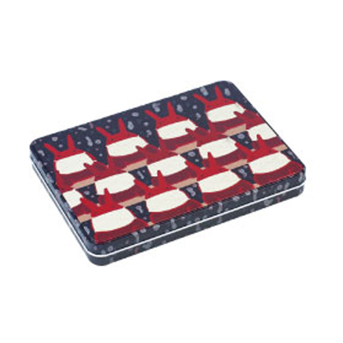 Rectangular Step Lid Christmas Gifts Storage Tin - Ld Packagingmall