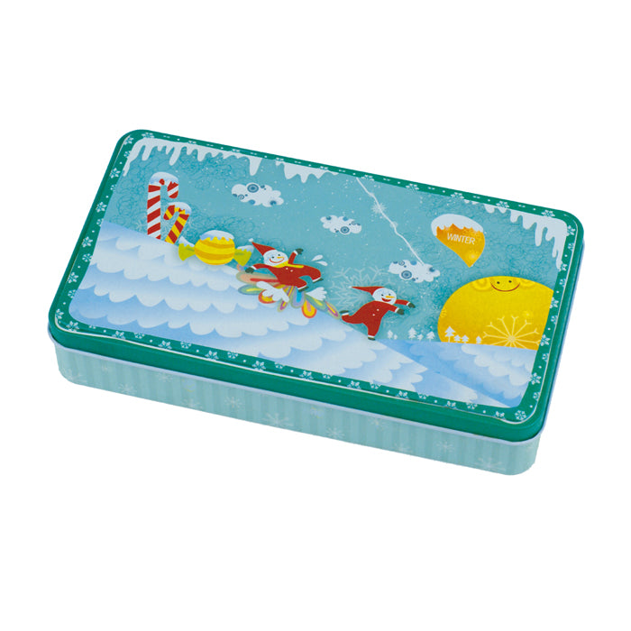 Deep Rectangular Step Lid  Christmas Gifts Storage Tin - Ld Packagingmall