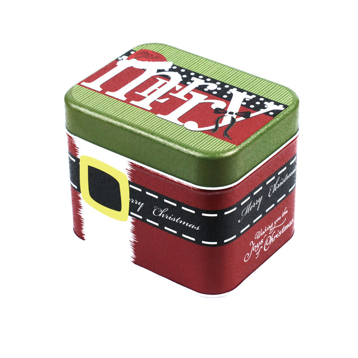 Rectangular Step Lid Christmas Gifts Storage Tin - Ld Packagingmall