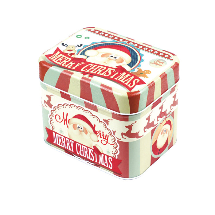 Rectangular Step Lid Christmas Gifts Storage Tin - Ld Packagingmall