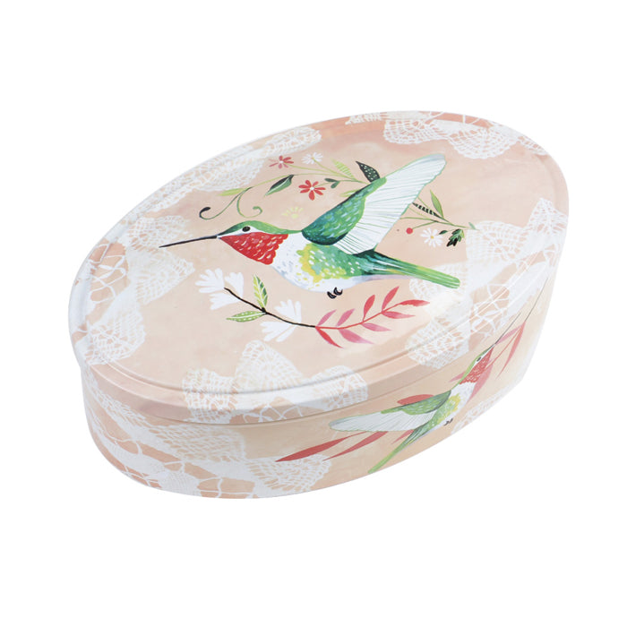 Oval Step Lid Storage Tin - Ld Packagingmall