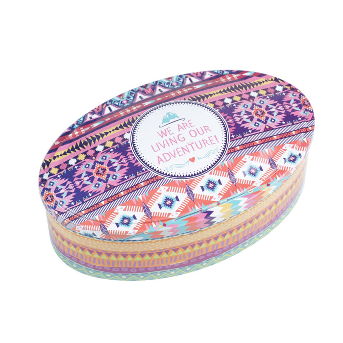 Oval Step Lid Storage Tin - Ld Packagingmall