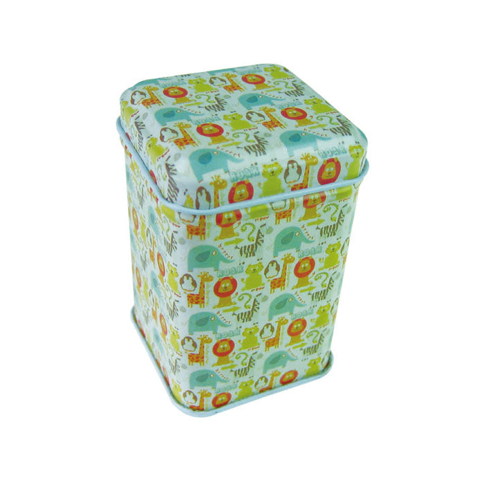 Square Step Lid Storage Tin - Ld Packagingmall
