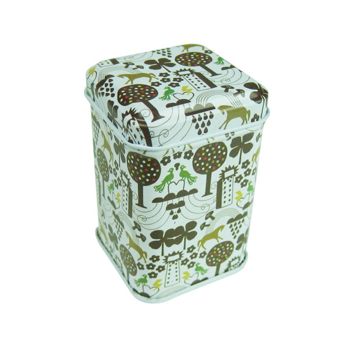 Square Step Lid Storage Tin - Ld Packagingmall