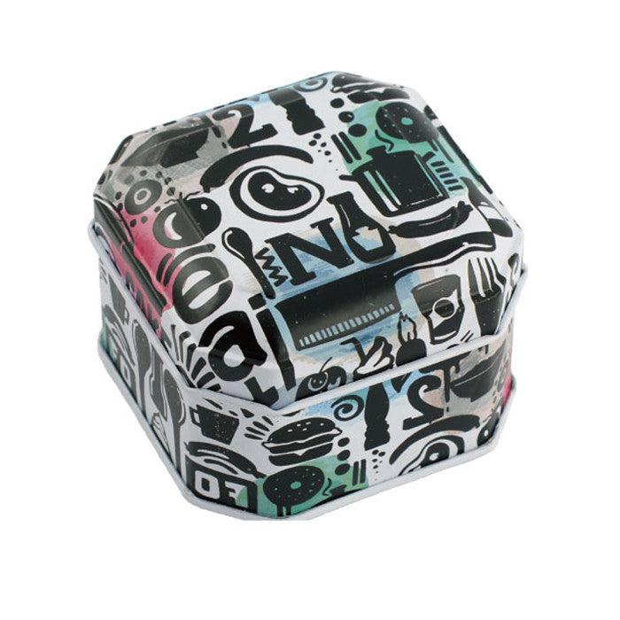 Square Step Lid Storage Tin - Ld Packagingmall