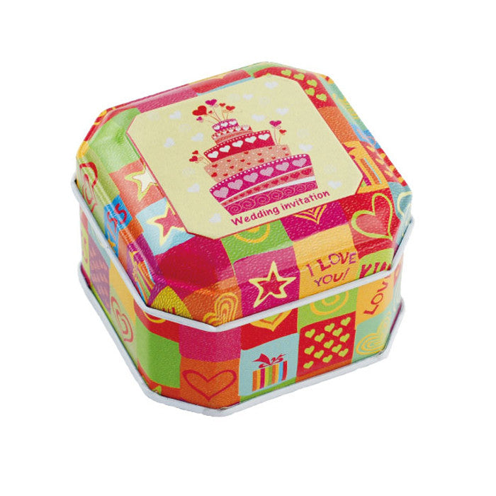 Square Step Lid Storage Tin - Ld Packagingmall