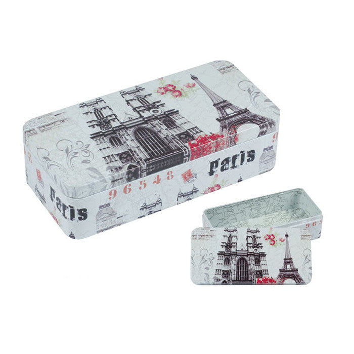 Rectangular Solid Lid Storage Tin with inside print - Ld Packagingmall