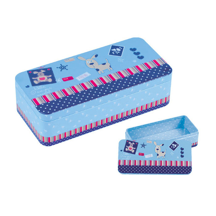 Rectangular Solid Lid Storage Tin with inside print - Ld Packagingmall