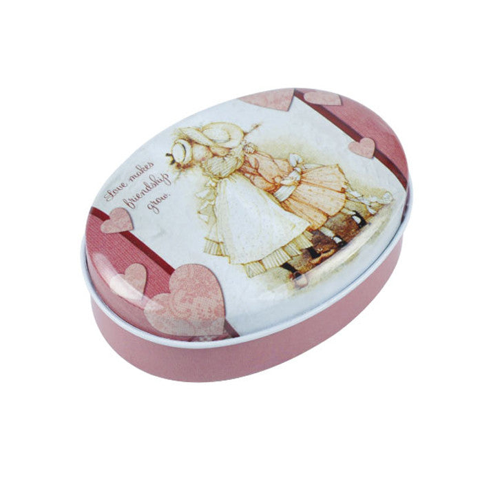 Oval Slip Lid Storage Tin - Ld Packagingmall