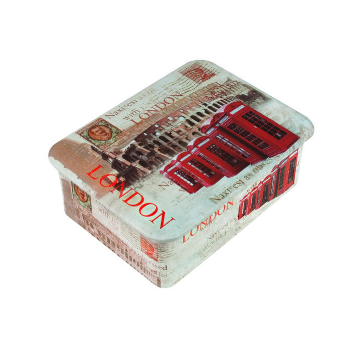 Rectangular Sliding Lid Storage Tin - Ld Packagingmall