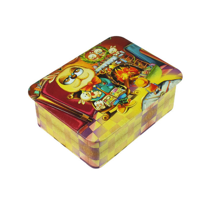 Rectangular Sliding Lid Storage Tin - Ld Packagingmall