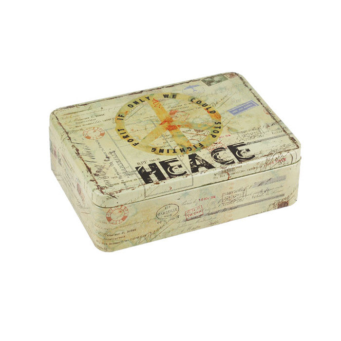 Rectangular Solid Lid Storage Tin - Ld Packagingmall