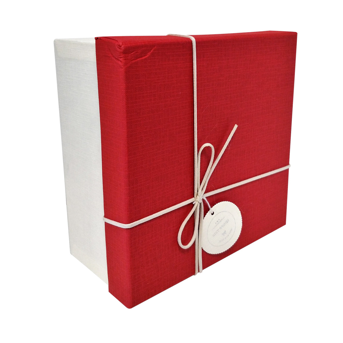Luxury Rigid Square Gift Box with Bow and Tag ( Set of 3) - Ld Packagingmall