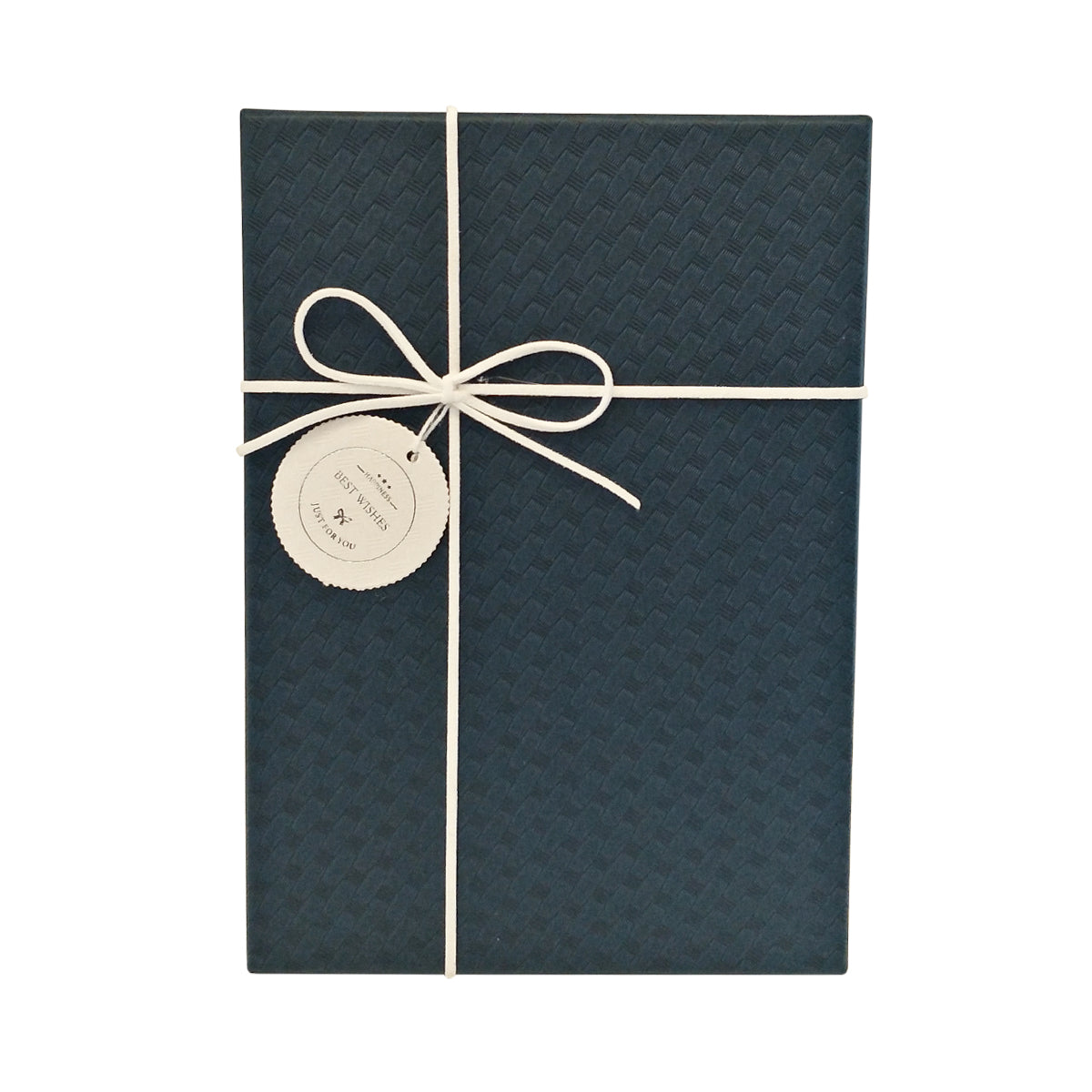 Luxury Rigid Rectangular Gift Box with Bow and Tag - Set of 3 - Ld Packagingmall