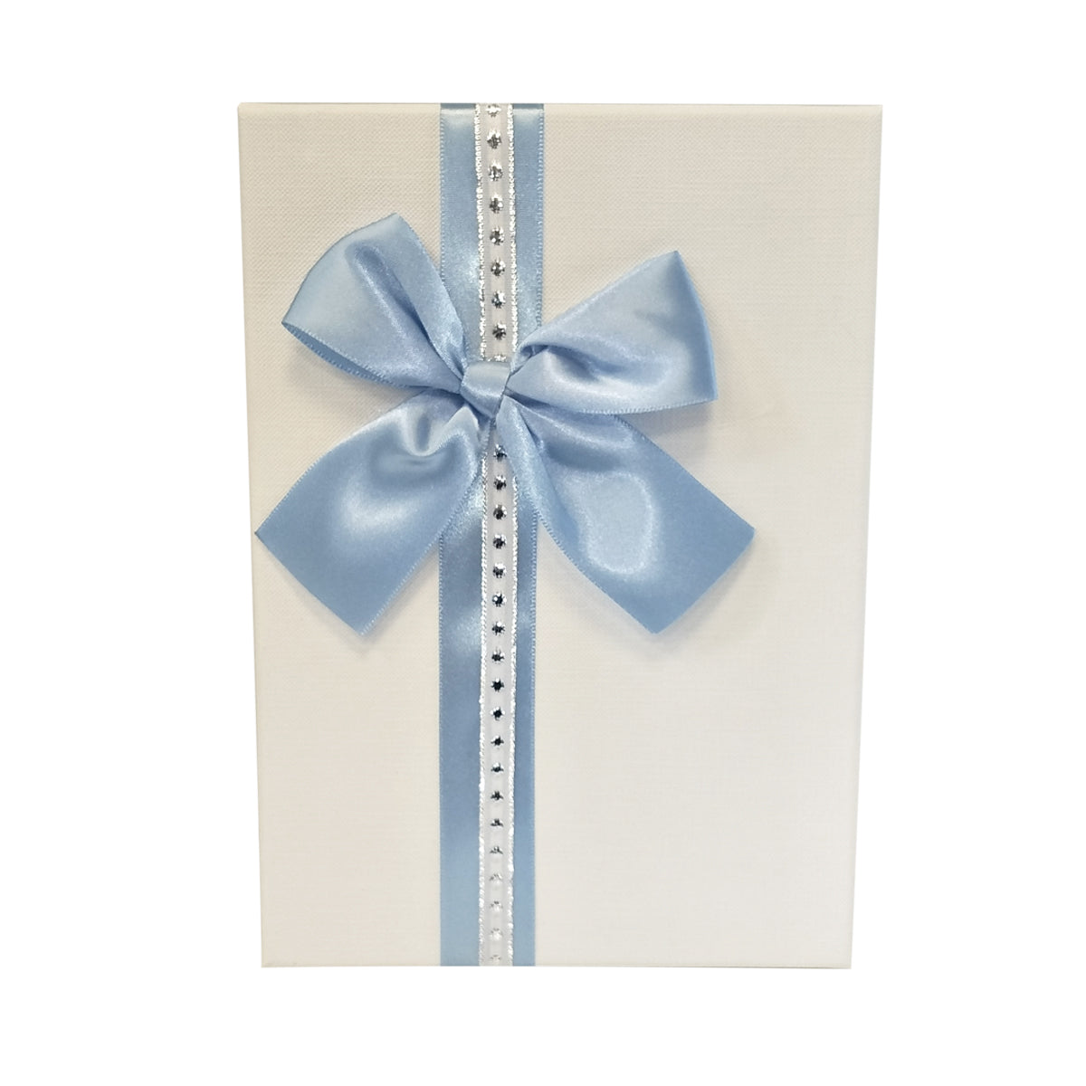 Luxury Rigid Rectangular Gift Box with Ribbon and Bow- Set of 3 - Ld Packagingmall