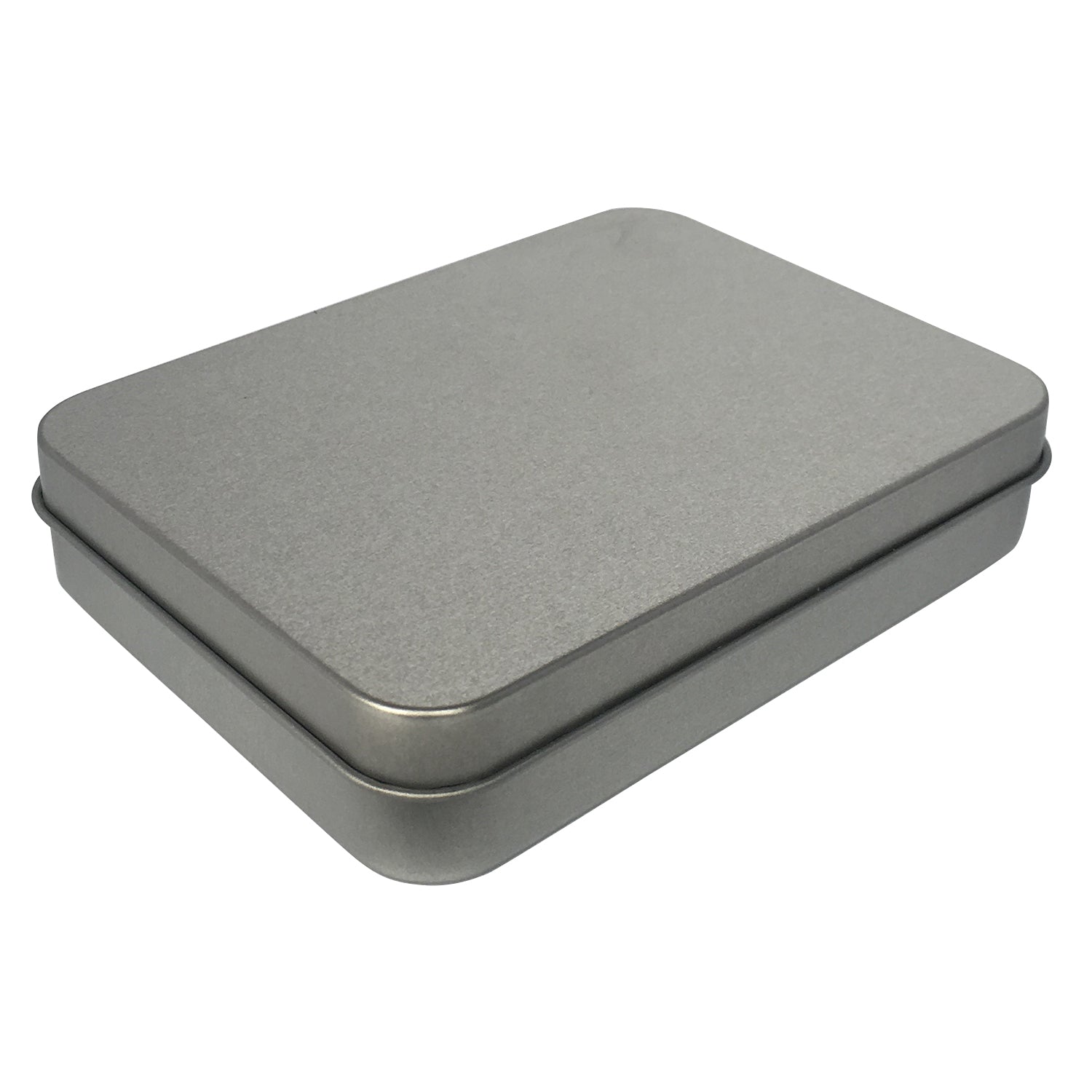 Wholesale 100pcs Sliver Rectangular Gift Tin Box/ L115 x W85 x H22(mm)