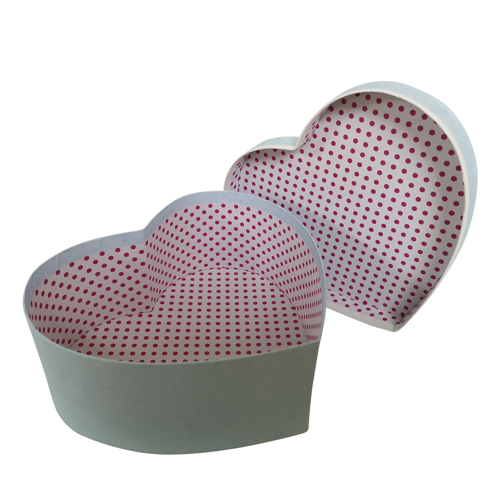 Heart Shape Rigid Hearts Confetti Gift Box