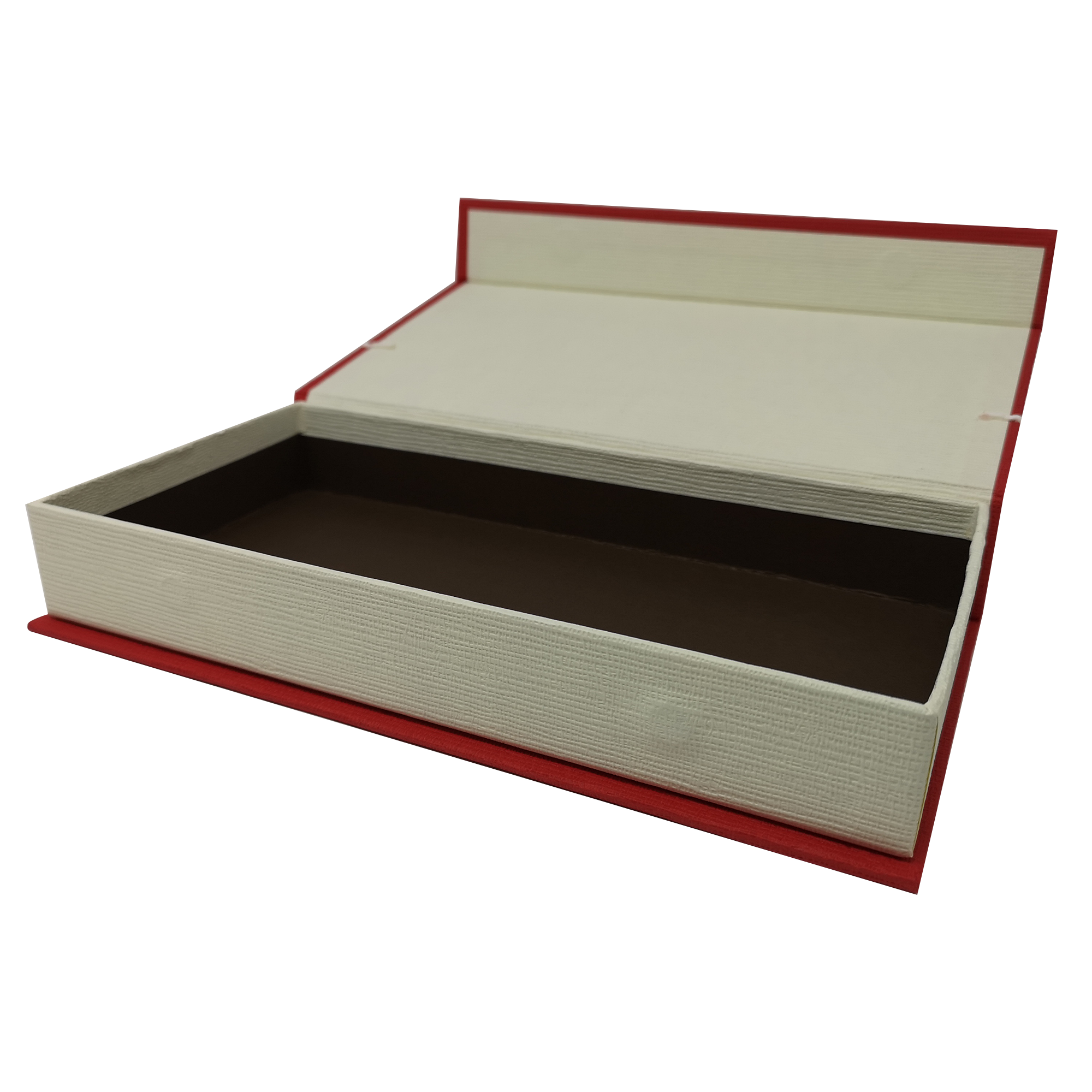 Rechteckige, starre magnetische Geschenkbox mit Band und Schleife