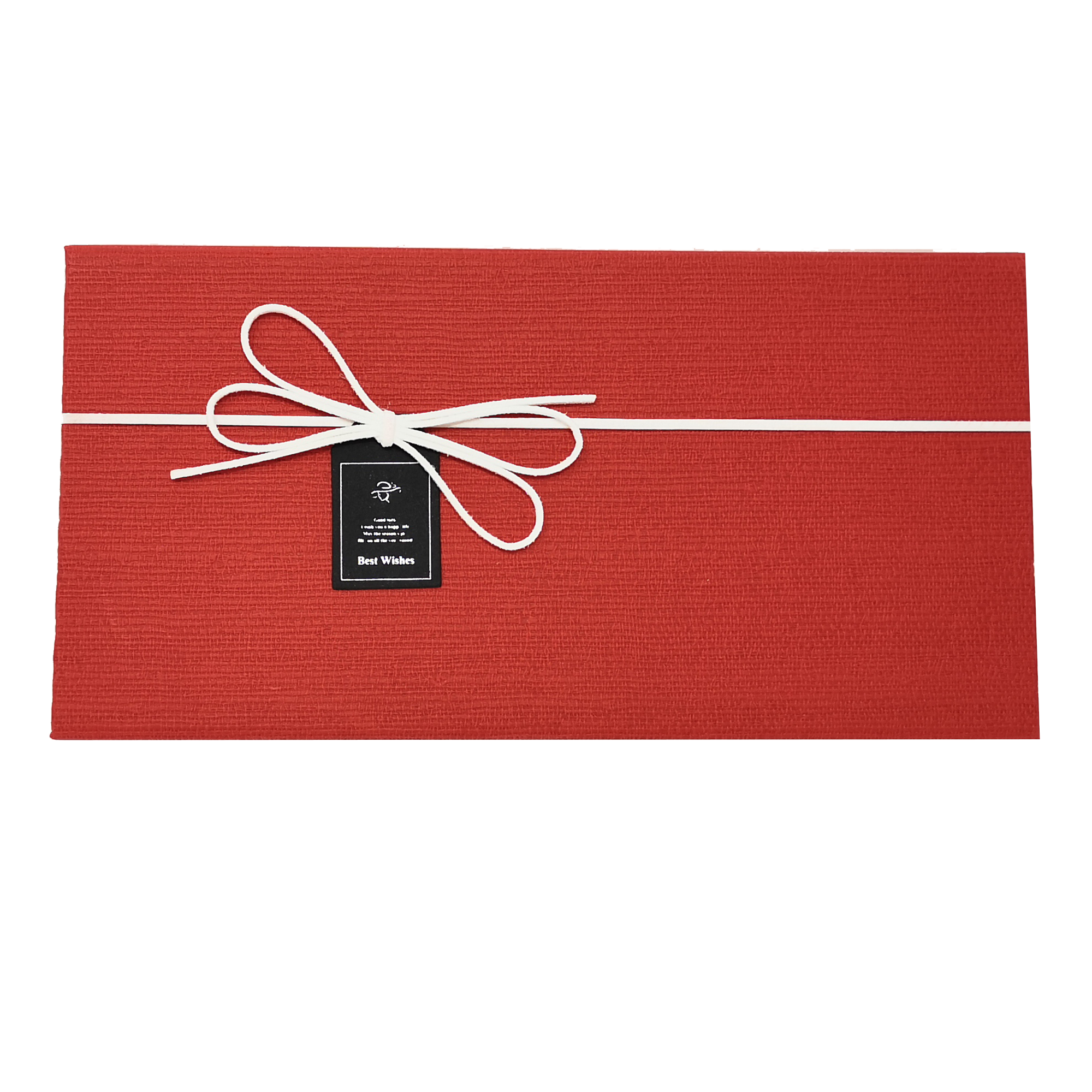 Rechteckige, starre magnetische Geschenkbox mit Band und Schleife