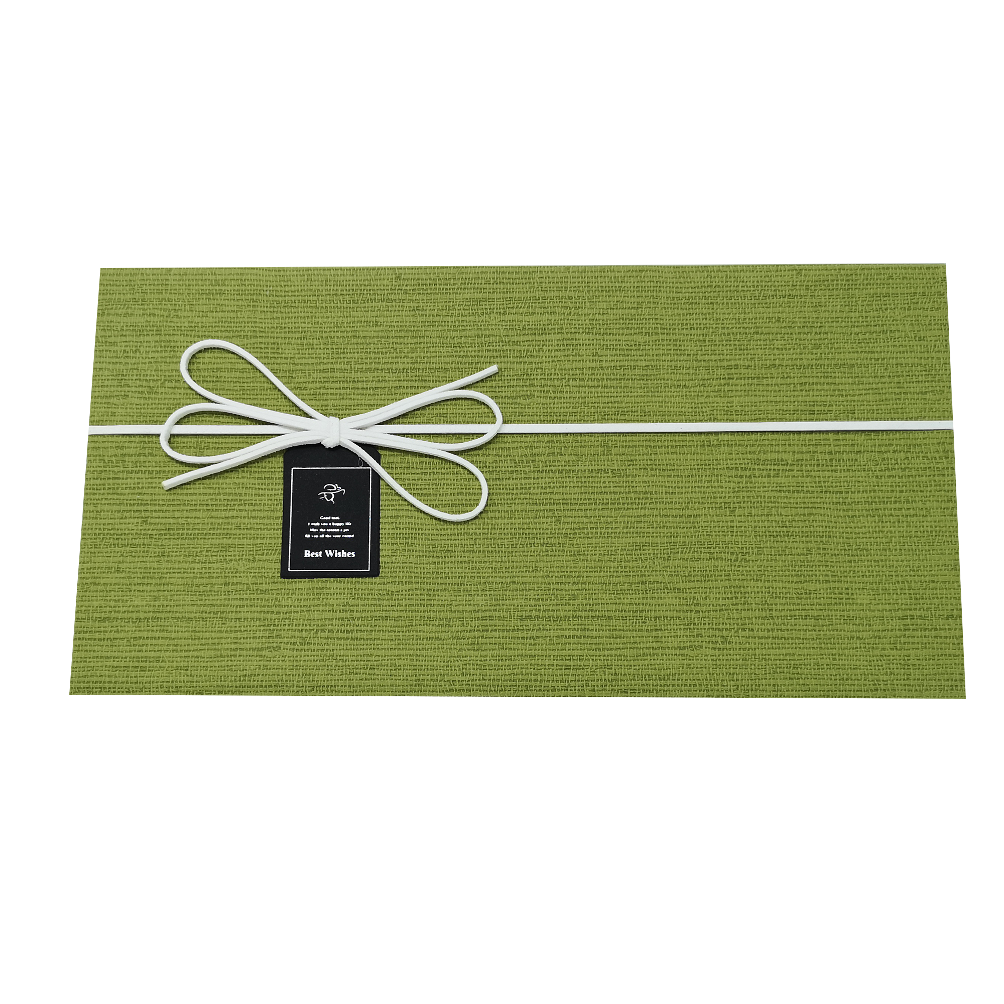 Rechteckige, starre magnetische Geschenkbox mit Band und Schleife