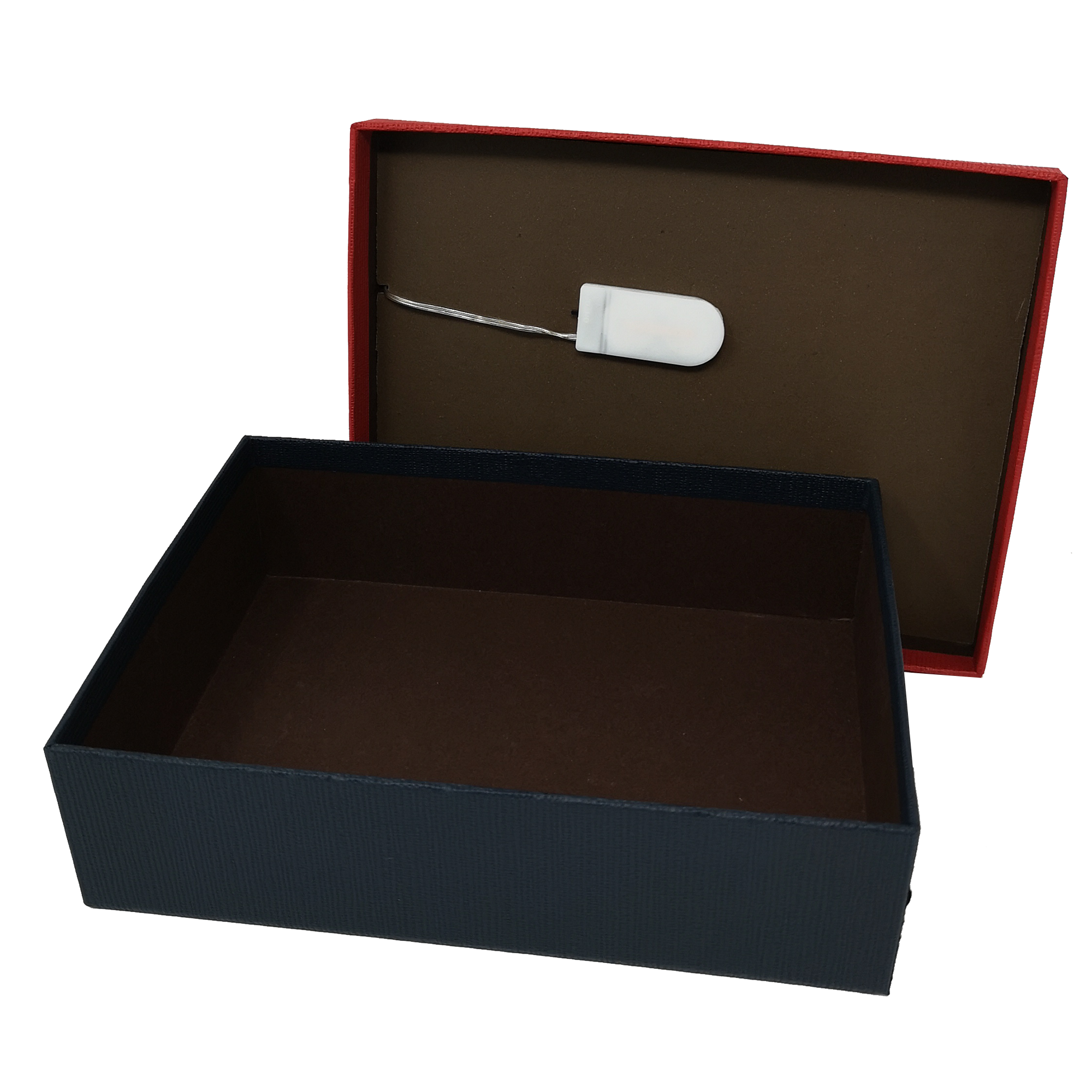 Multicoloured Light Up Christmas Rigid Gift Box