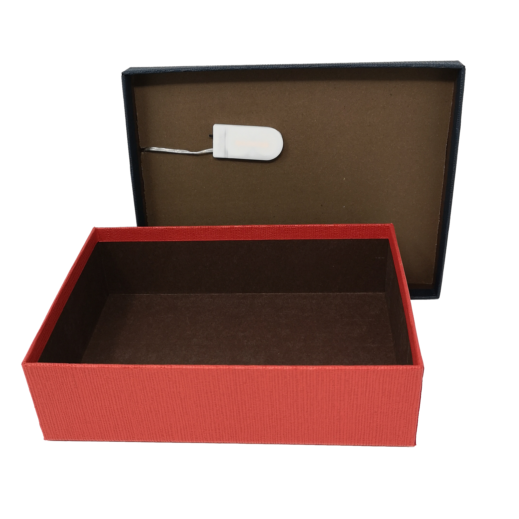 Multicoloured Light Up Christmas Rigid Gift Box