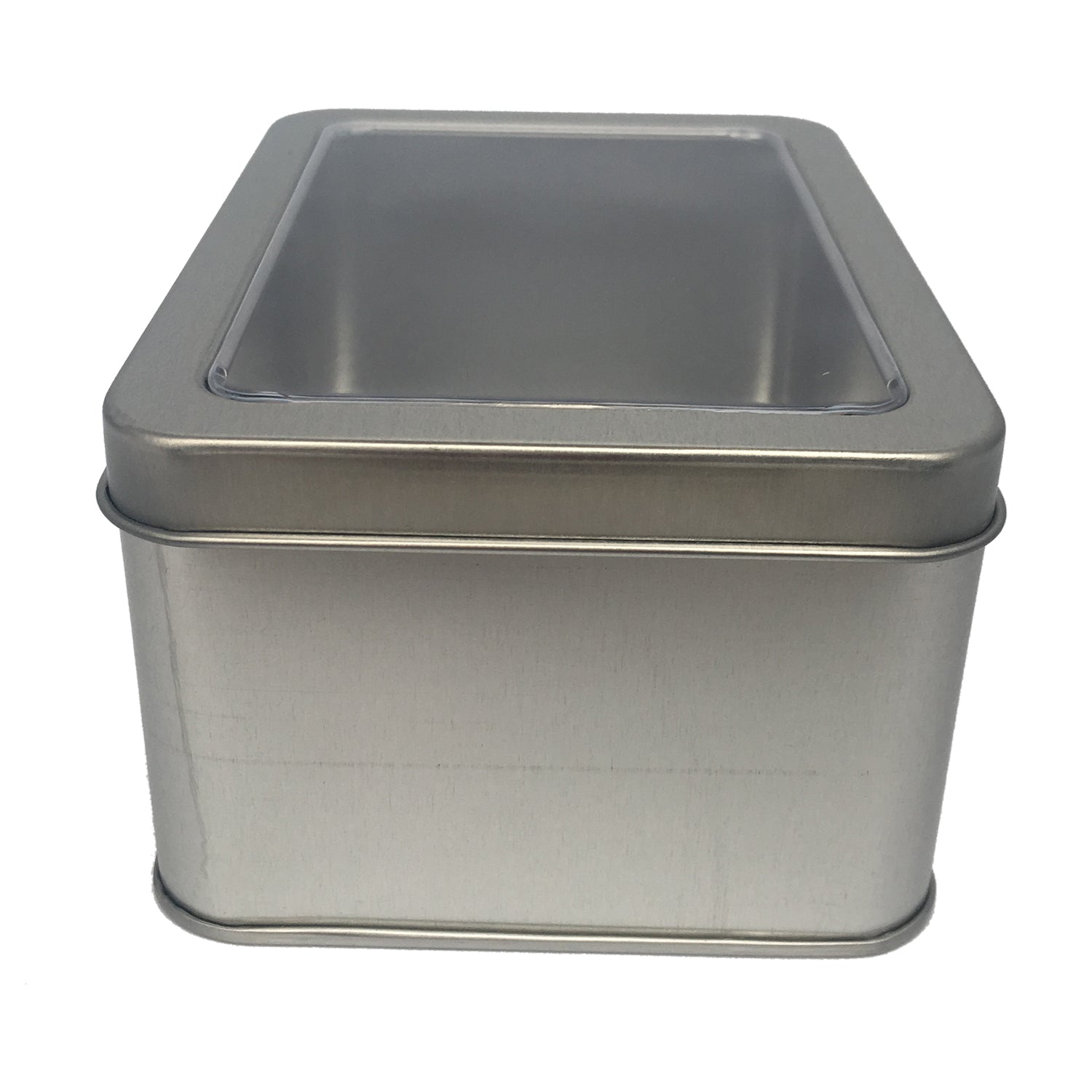 Sample of 70pcs Rectangular Gift Tin Box With Solid Lid/ Window Lid/ Oval Window/ EVA Foam Inserts/ Item Ref: RMTB0009