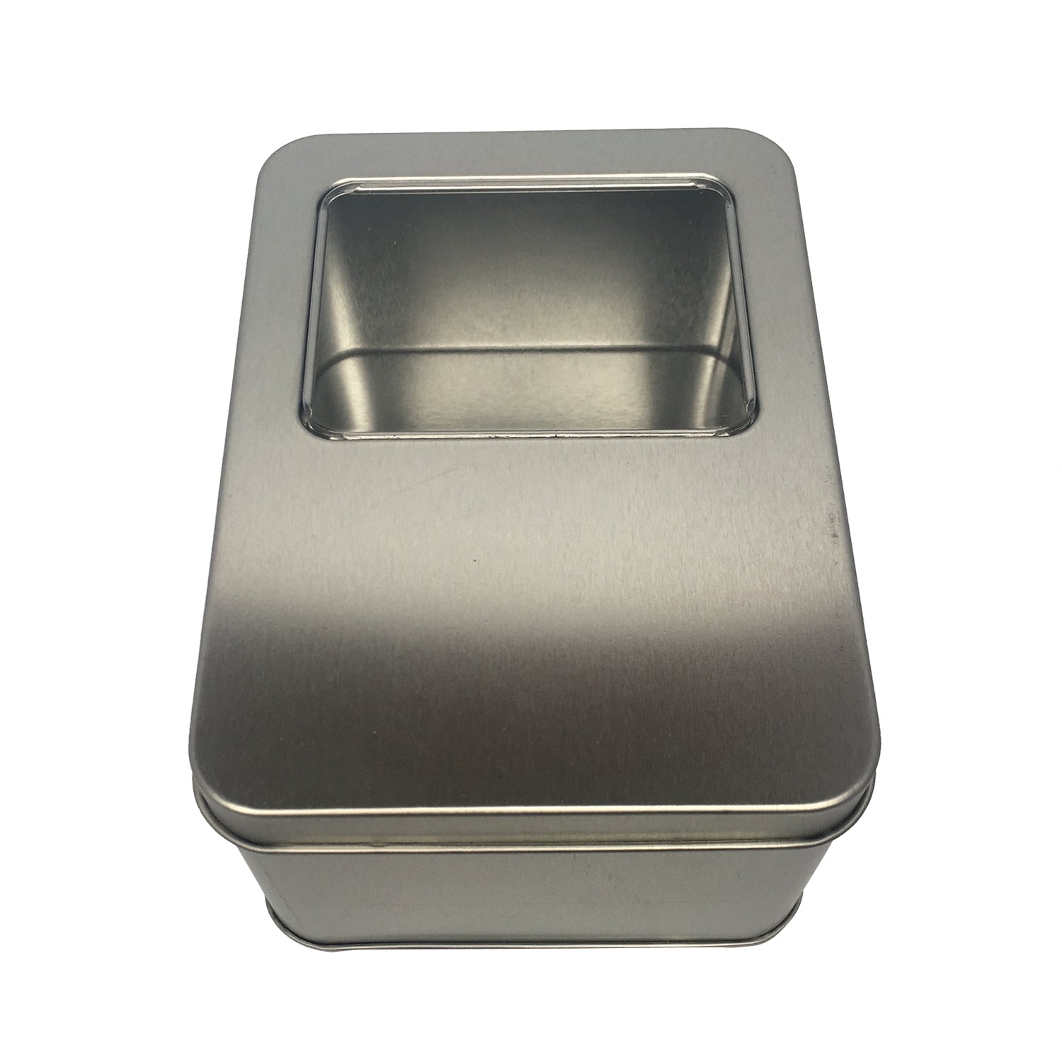 Sample of 70pcs Rectangular Gift Tin Box With Solid Lid/ Window Lid/ Oval Window/ EVA Foam Inserts/ Item Ref: RMTB0009