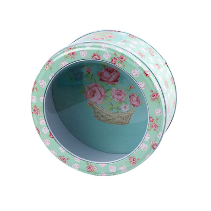 Round Window Lid Storage Tin - Ld Packagingmall