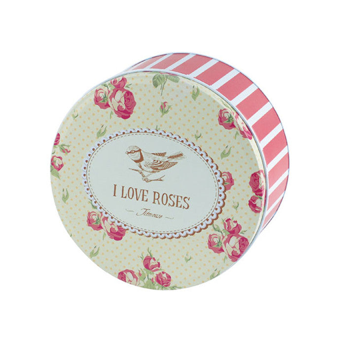 Round Slip Lid Cookie Storage Tin - Ld Packagingmall