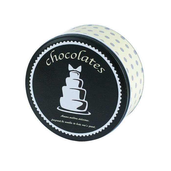 Round Slip Lid Cookie Storage Tin - Ld Packagingmall