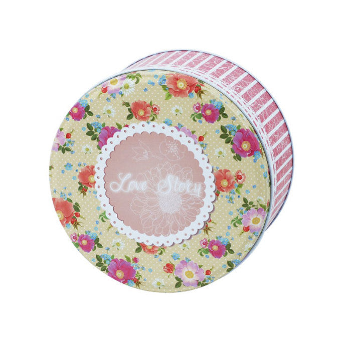 Round Slip Lid Cookie Storage Tin - Ld Packagingmall