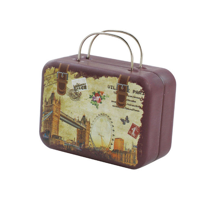 Suitcase Shaped Storage Tin - Ld Packagingmall